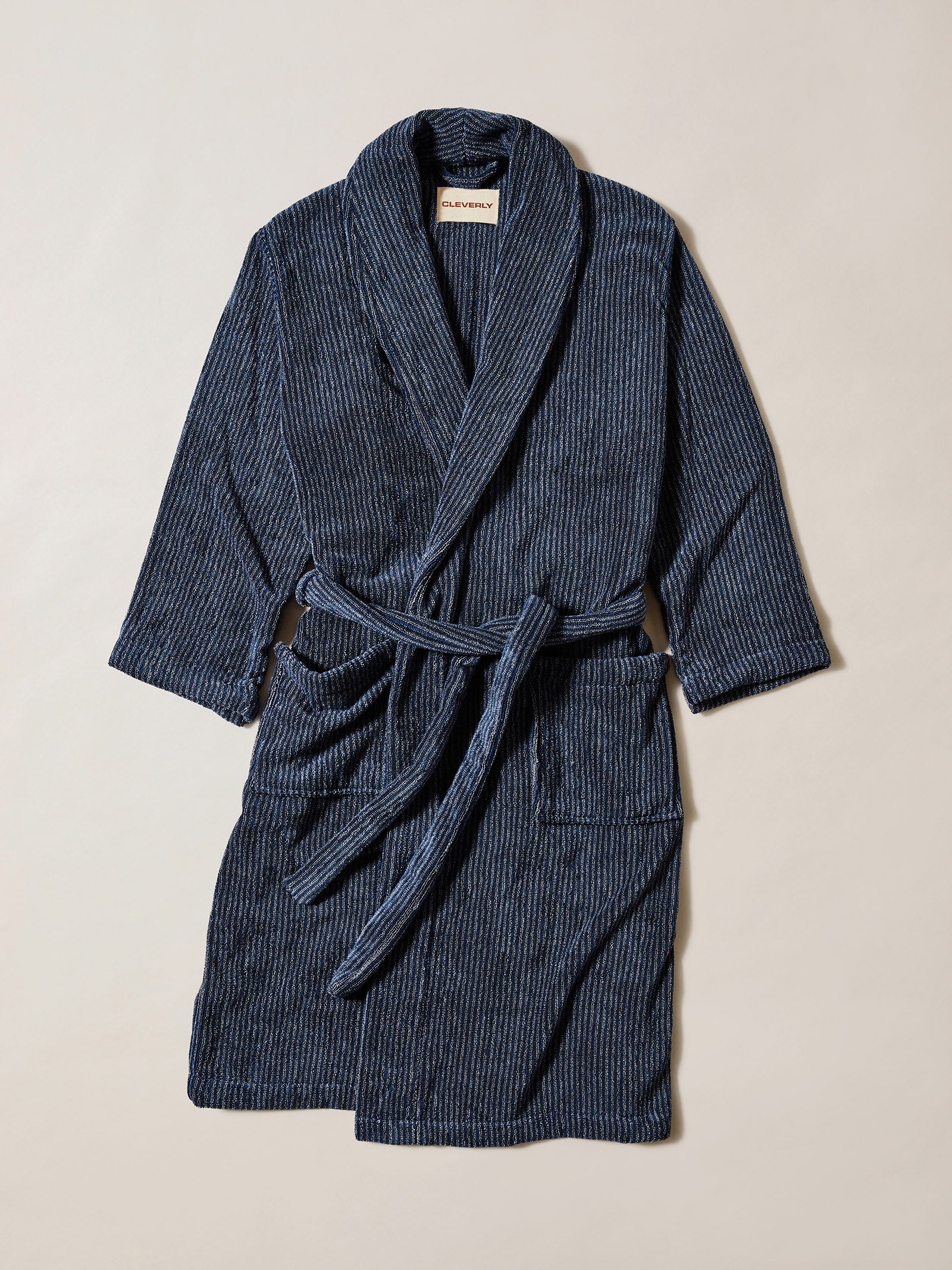 Cleverly Ionic™ Robe – Navy Blue