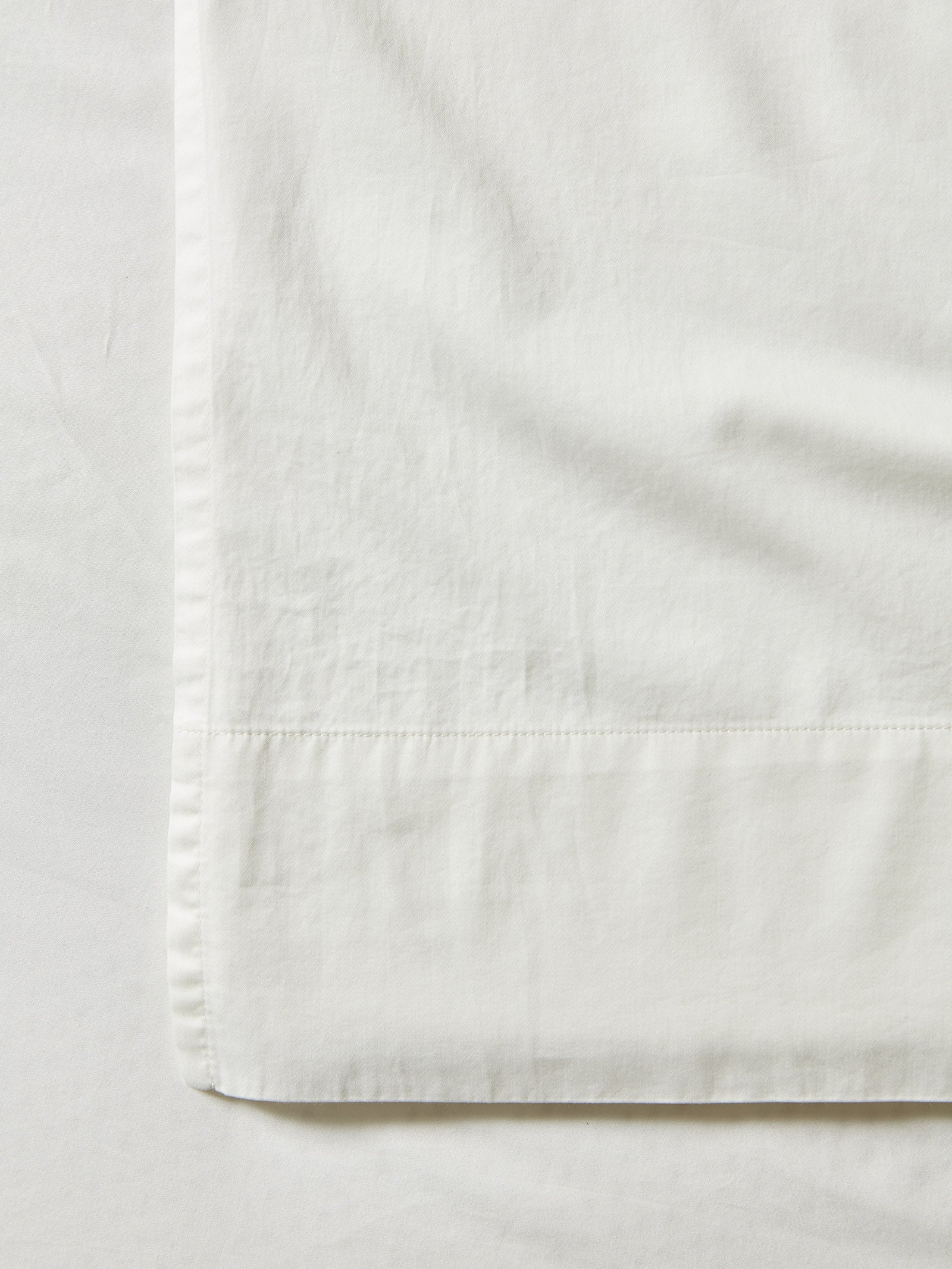 Flat Sheet - Natural White