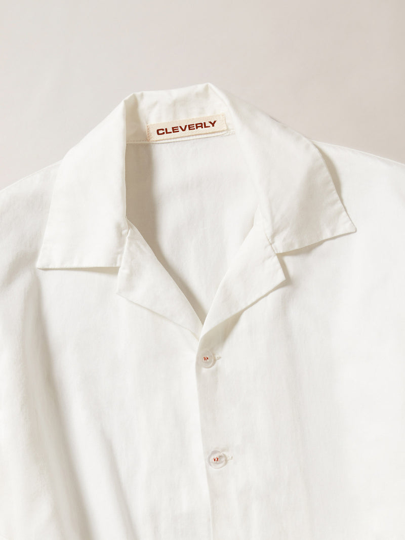 Long-sleeved Shirt - Natural White