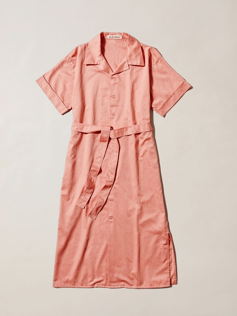 Smoky Pink Dress - Maxi-length
