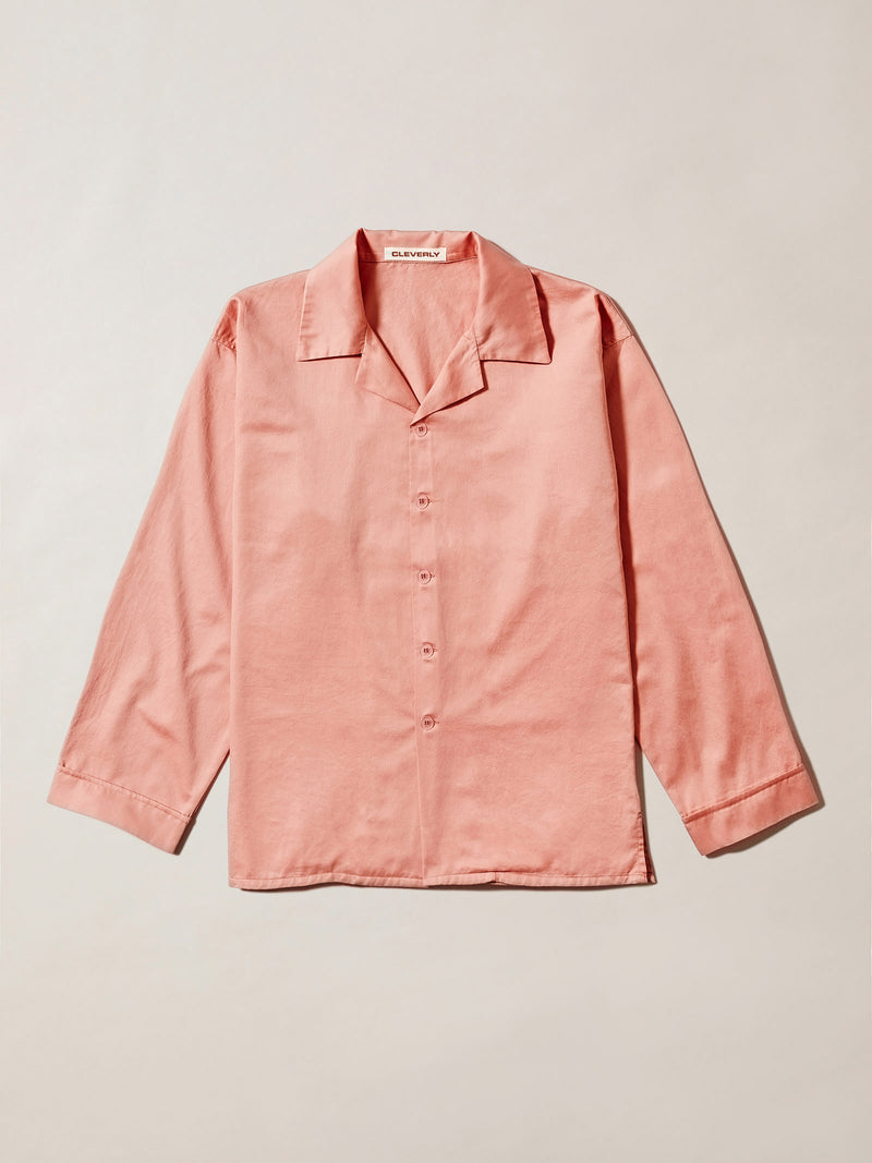 Long-sleeved Shirt - Smoky Pink