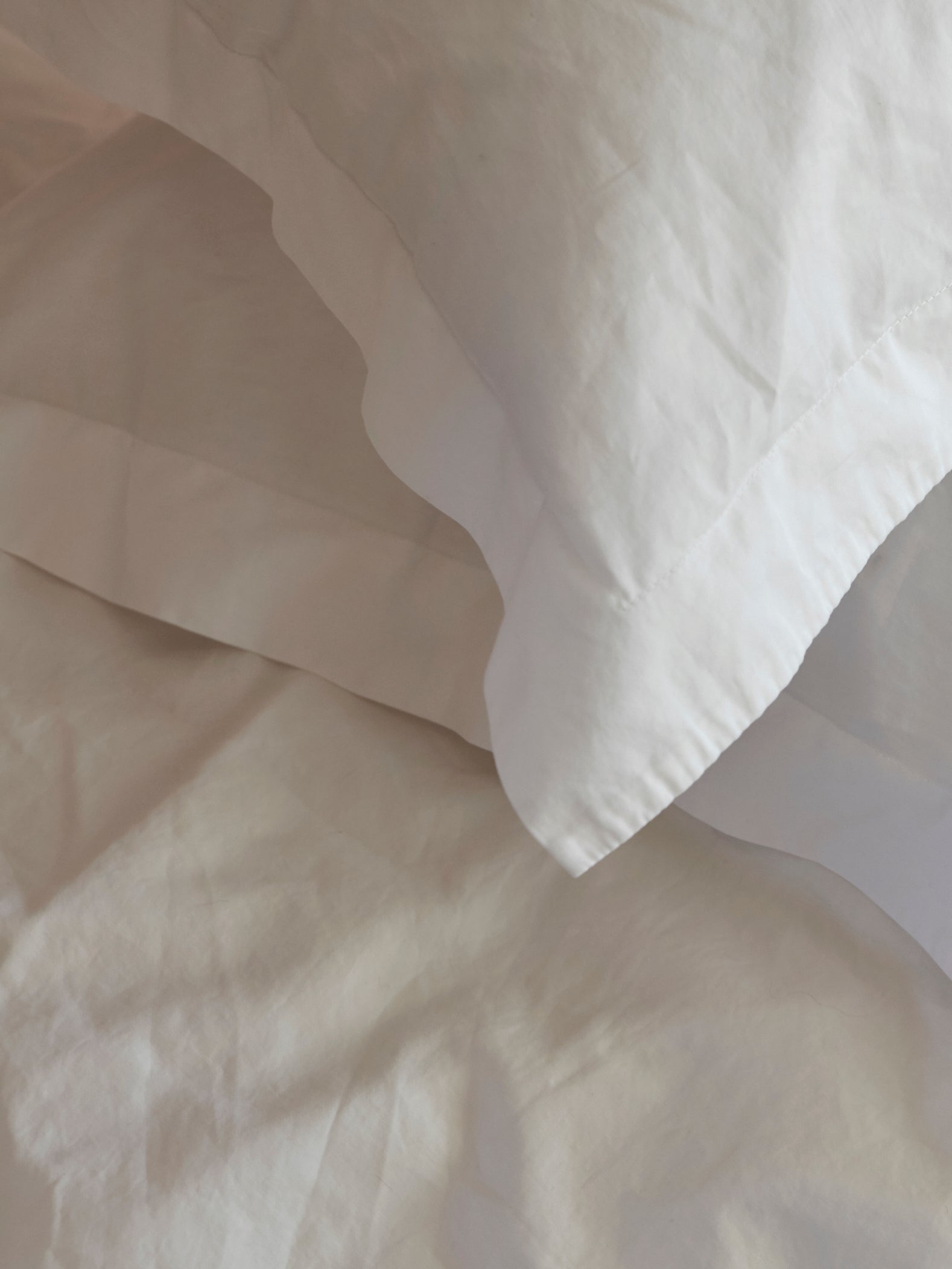Pillowcase Set of 2 - Natural White
