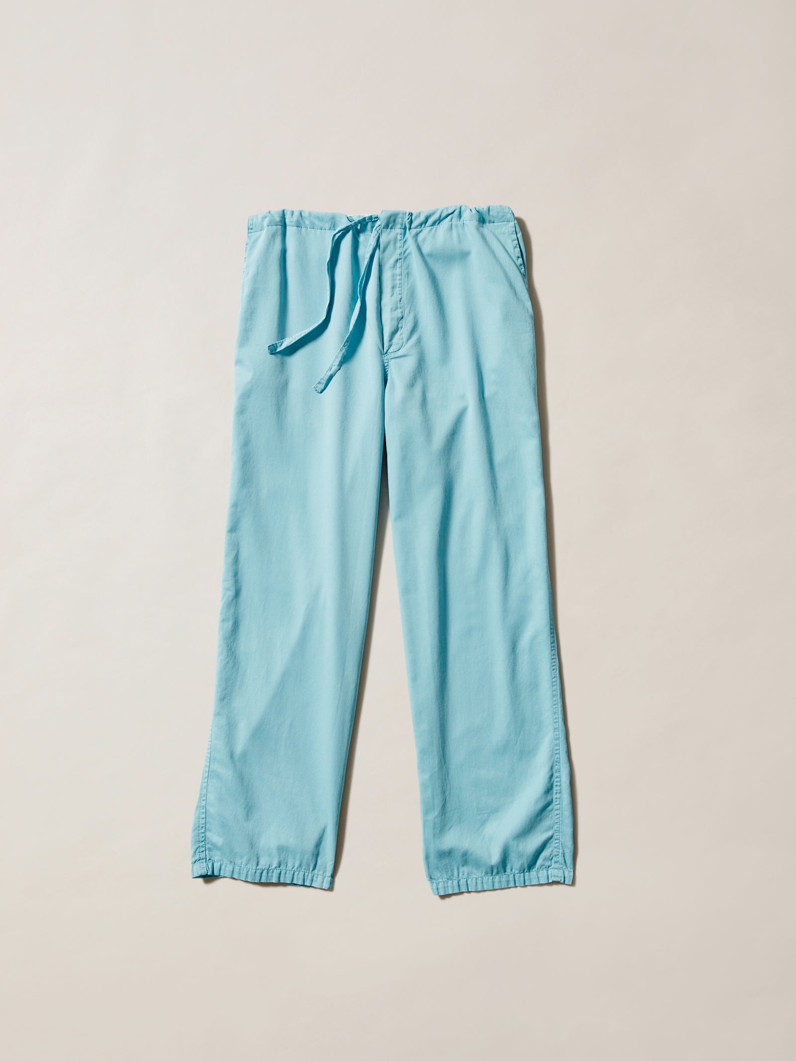 100% cotton blue cotton pyjamas, long pyjama pants, drawstring loungepants long
