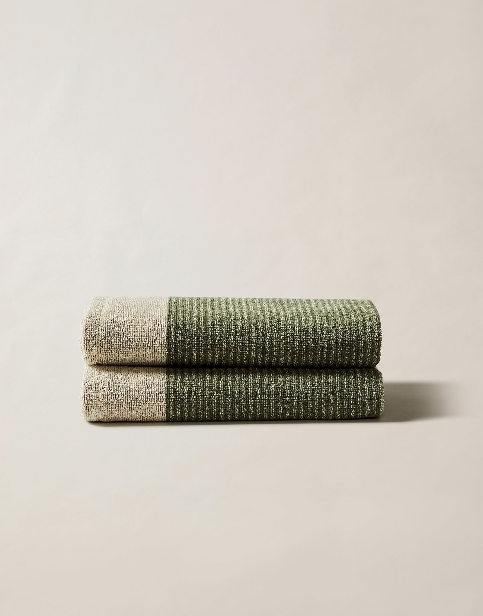Small Towel (Set of 2) - Defender Green